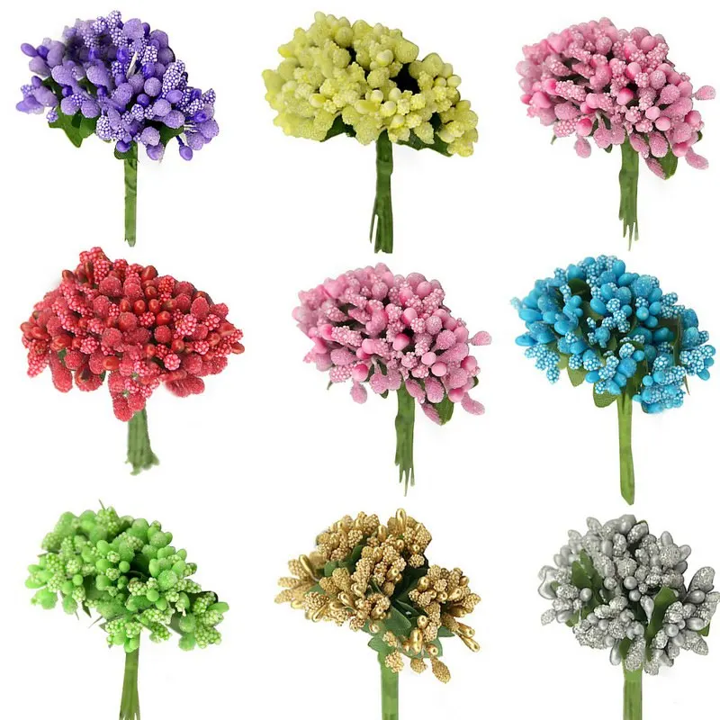 12 шт. цветочный венок с искусственными жемчужинами|Искусственные и сухие цветы| |