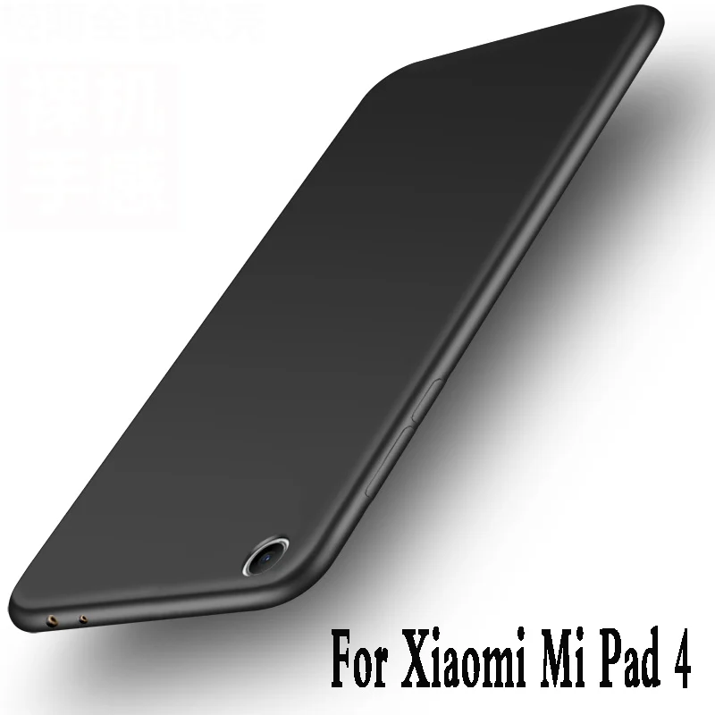 Чехол для Xiaomi Mi Pad 4 MiPad4 силиконовый роскошный чехол Mipad мягкий из ТПУ xiaomi Pad4 задняя