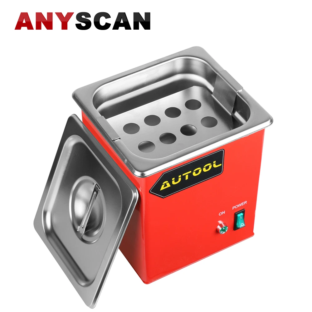 High Quality Ultrasonic Cleaner Petrol Gasoline Injector Spark Plug Coke Clean for LAUNCH CNC602A CT200 Auto |