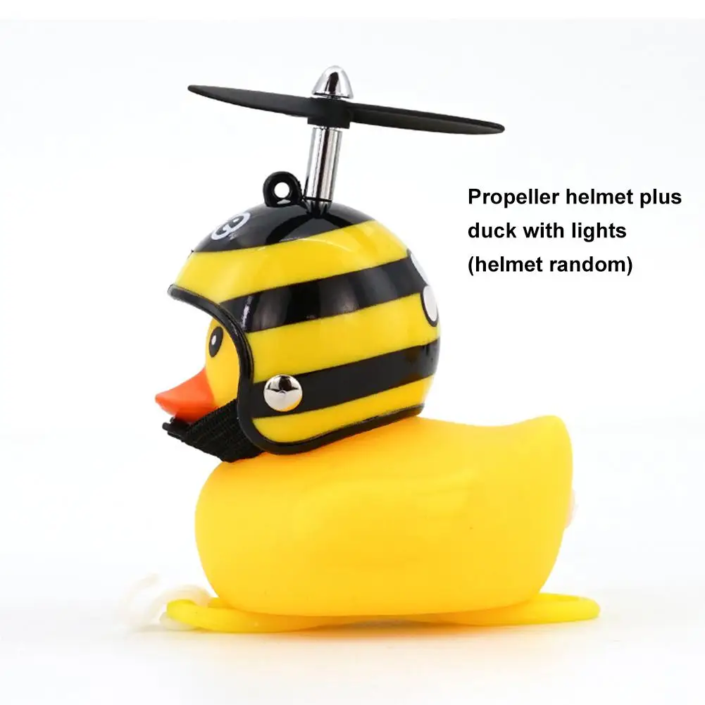 Велосипедный колокольчик &quotУтка&quot со световым разбитым ветром маленькая