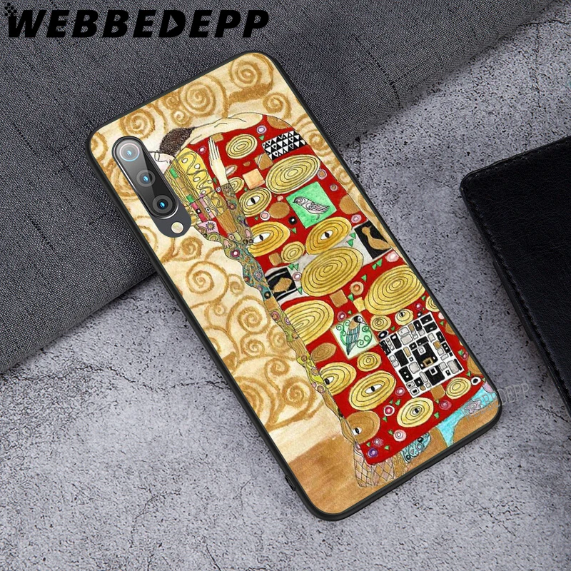 WEBBEDEPP мягкий ТПУ чехол с золотыми слезами Густава Клима для Xiaomi Mi 6 8 A2 Lite 9 Pro A1 Mix 2s