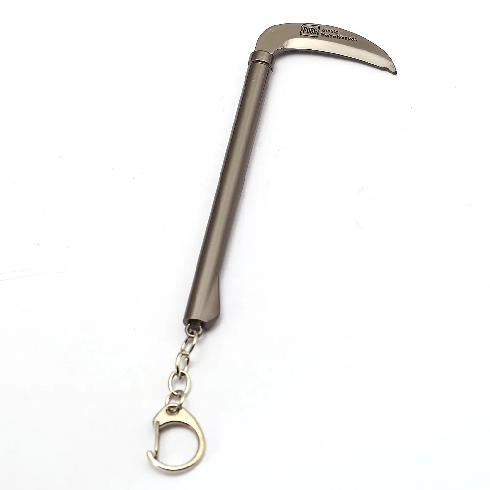 Игра CF курица выживания металлический файл Модель брелок кулон цепи серповидные