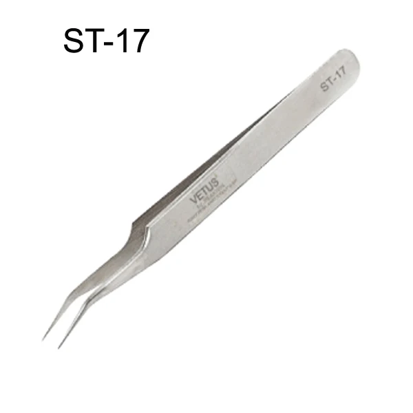 1 шт. Швейцарский Стандартный профессиональный изогнутый Прямой пинцет для