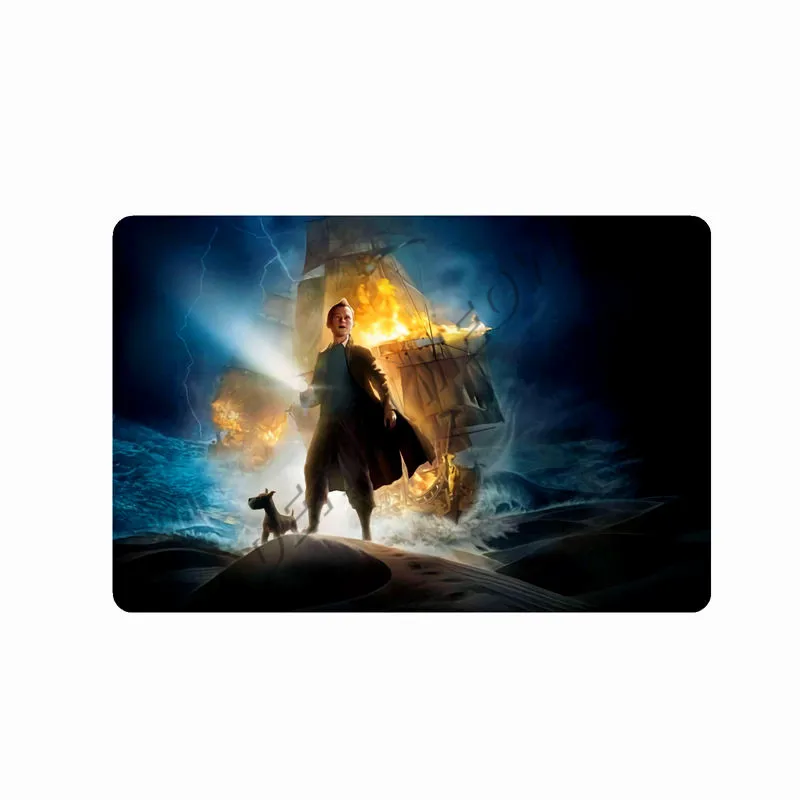 Tintin Catoon Movie Tin Sign Metal Plate Vintage Wall Art Poster Iron Painting Bar Coffee Kids Room Wall Craft Home Decor WY66 - Цвет: 17
