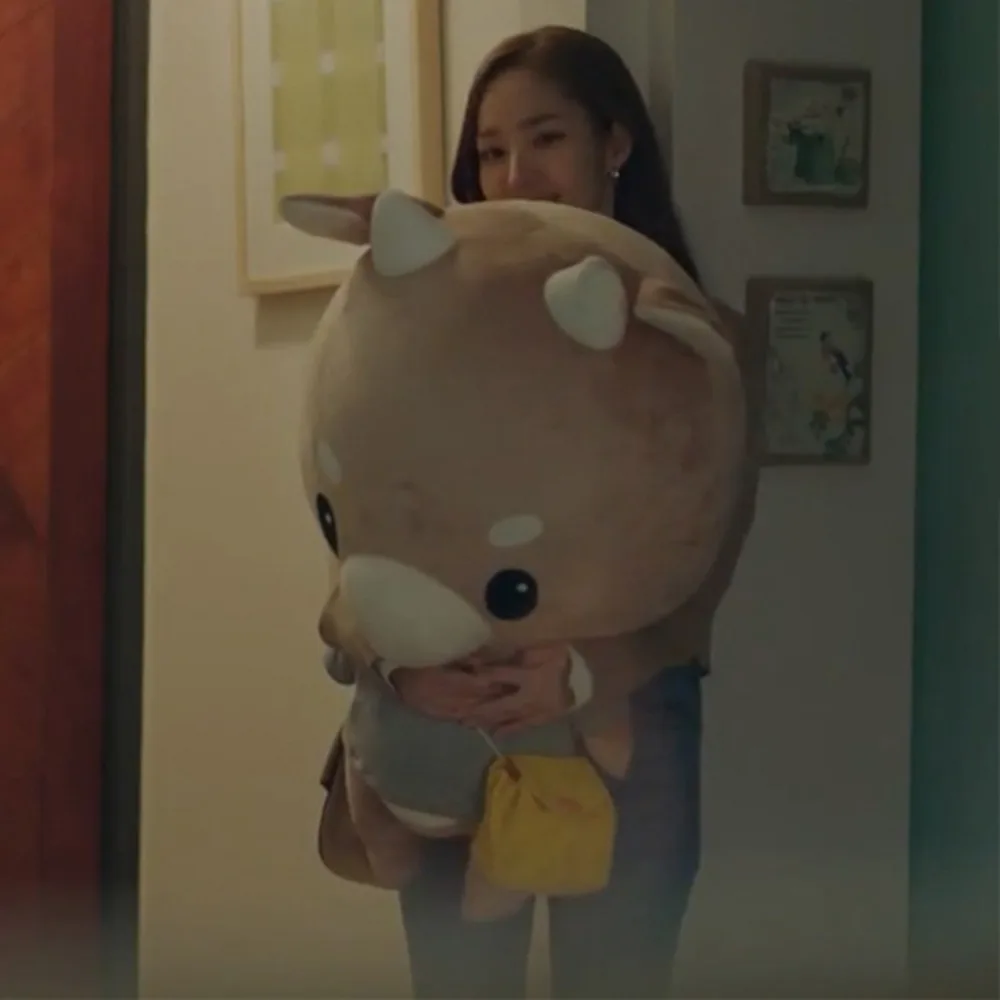 1 шт. 60/80/100 см в Корейском стиле ТВ Kawaii жесткий корова Игрушка Плюшевые игрушки