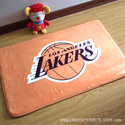 01 Домашний текстиль Баскетбол NBA звезда Коби ковер мягкие фланелевые Нескользящие коврики коврик в ванную комнату дверь гостиная D10018 - Цвет: 01