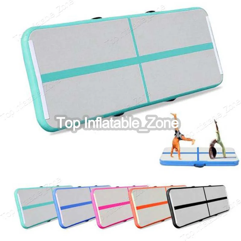 Free Pump ! Inflatable Airtrack Gym Tumbling Yoga Air Trampoline Track For Home use Gymnastics Training Taekwondo Cheerleading | Игрушки и