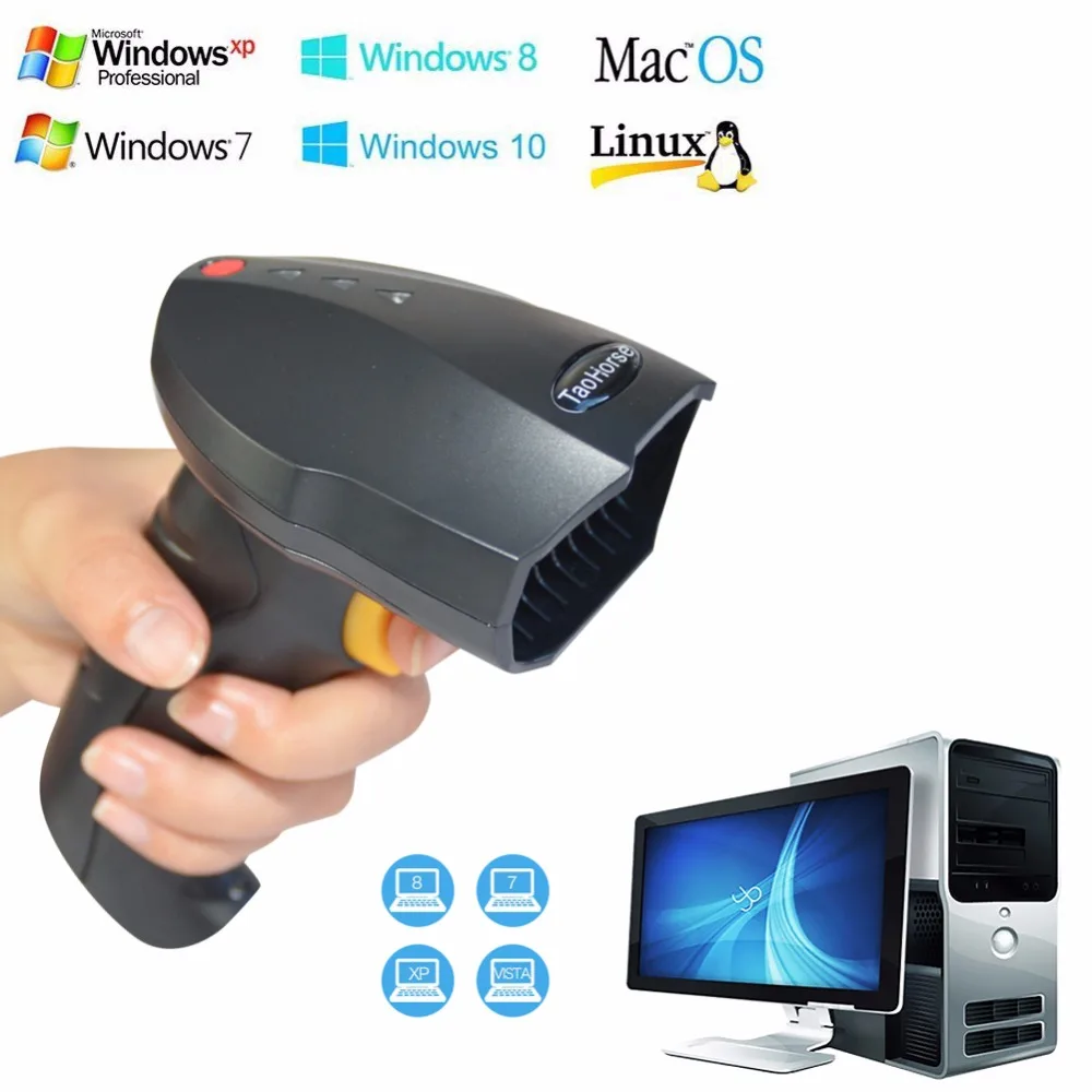 Беспроводной лазерный считывающее устройство для штрих кодов Ios беспроводной