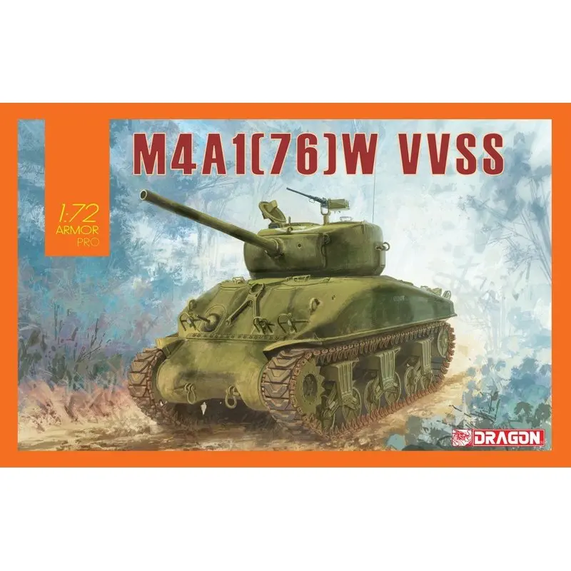 Набор моделей DRAGON 7571 1/72 M4A1[76] W VVSS|Наборы для сборки моделей| |