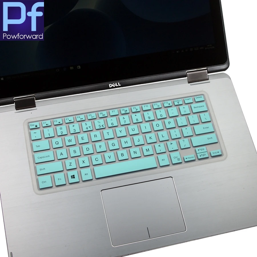 Силиконовый чехол для клавиатуры ноутбука Dell Inspiron 15 5000 7000 серия i5568 i5578 7573 7569 7579
