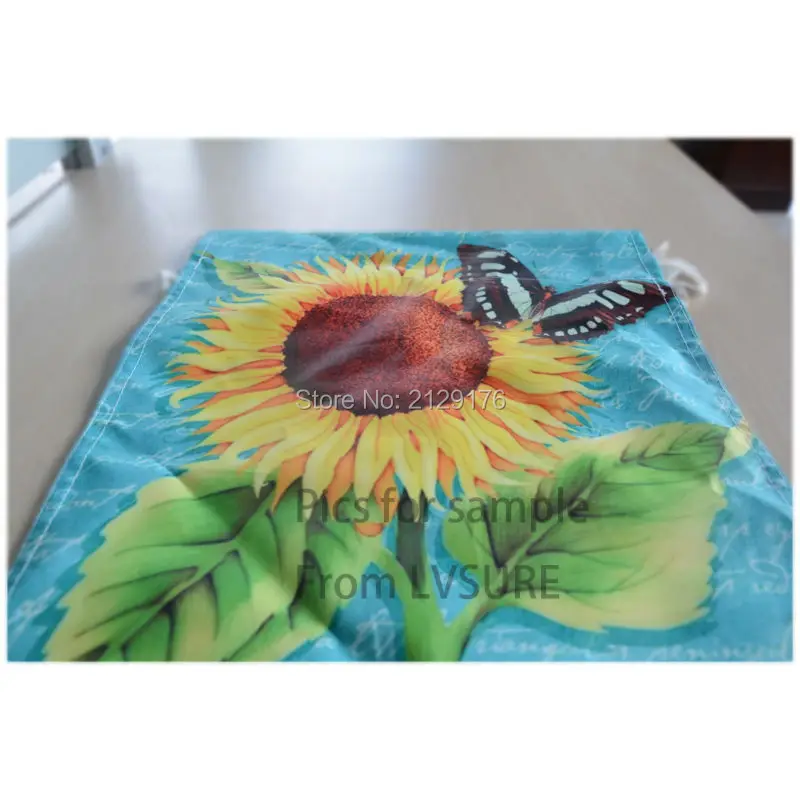 Райский Садовый флаг приветствуется разработанный с двухсторонними