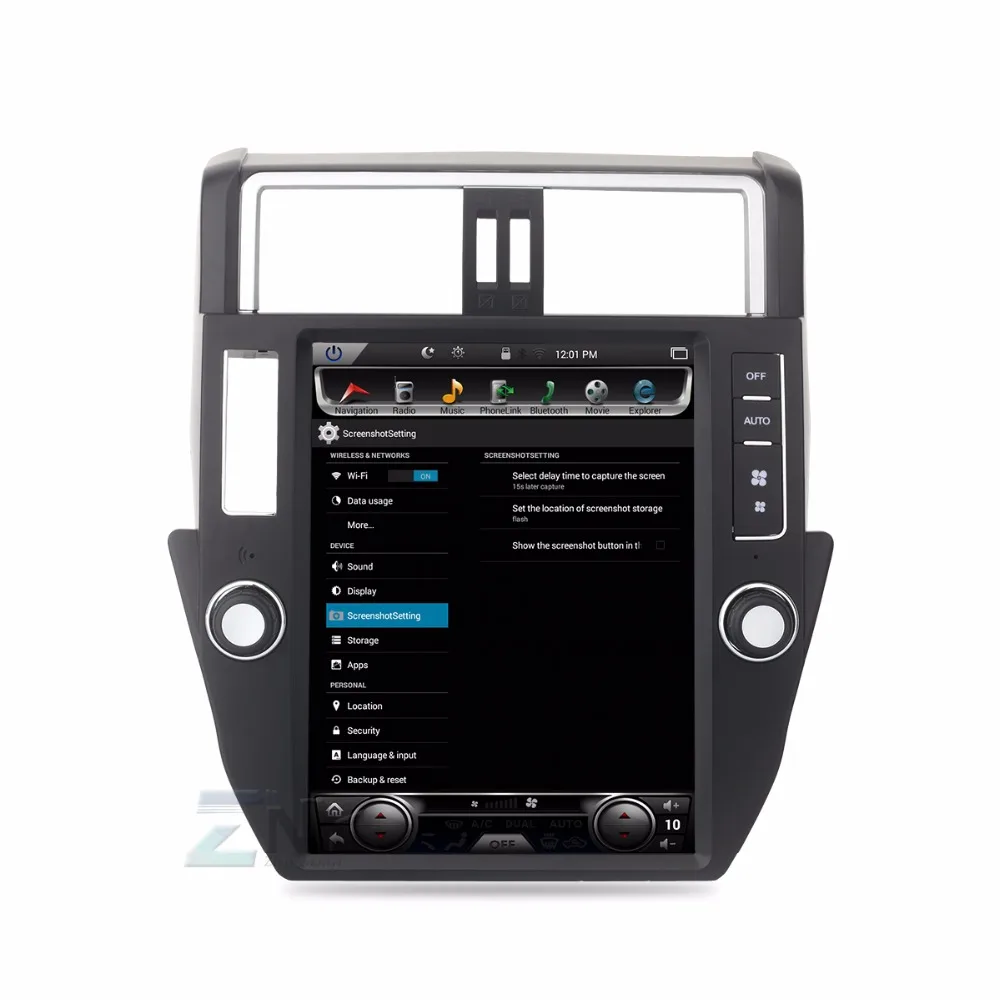 12.1 &quotAndroid 6.0 стерео для Toyota Land Cruiser Prado 2010 2011 2012 2013 авто Радио RDS GPS навигации