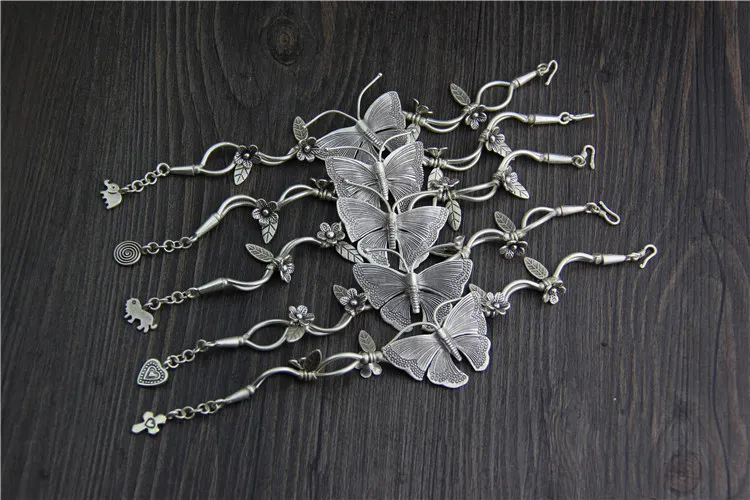 Многослойные браслеты и ручной работы с цветами из стерлингового серебра 925