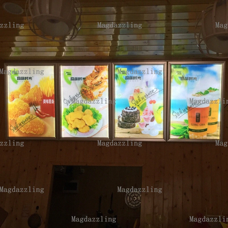 Светодиодная осветительная рамка для магазина ультраяркая коробка меню a1|sign led