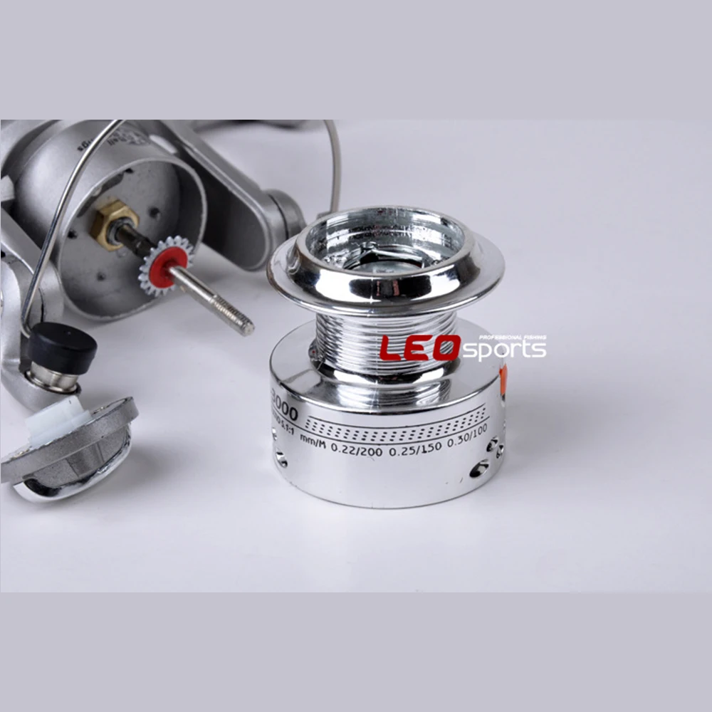 LEO Spinning Reel Wheel reel fishing gear sea Carretilha de pesca baitcasting molinete SG-3000 | Спорт и развлечения