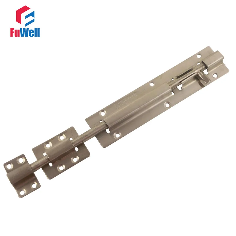 

2 шт., дверные защелки из нержавеющей стали, 10 дюймов