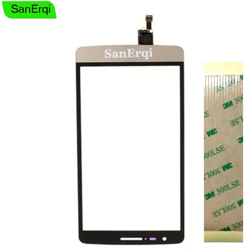 

SanErqi 10PCS / LOT Touch Screen For LG G3Mini D722 D724 G3S Digitizer Display Front Glass Lens Sensor Panel