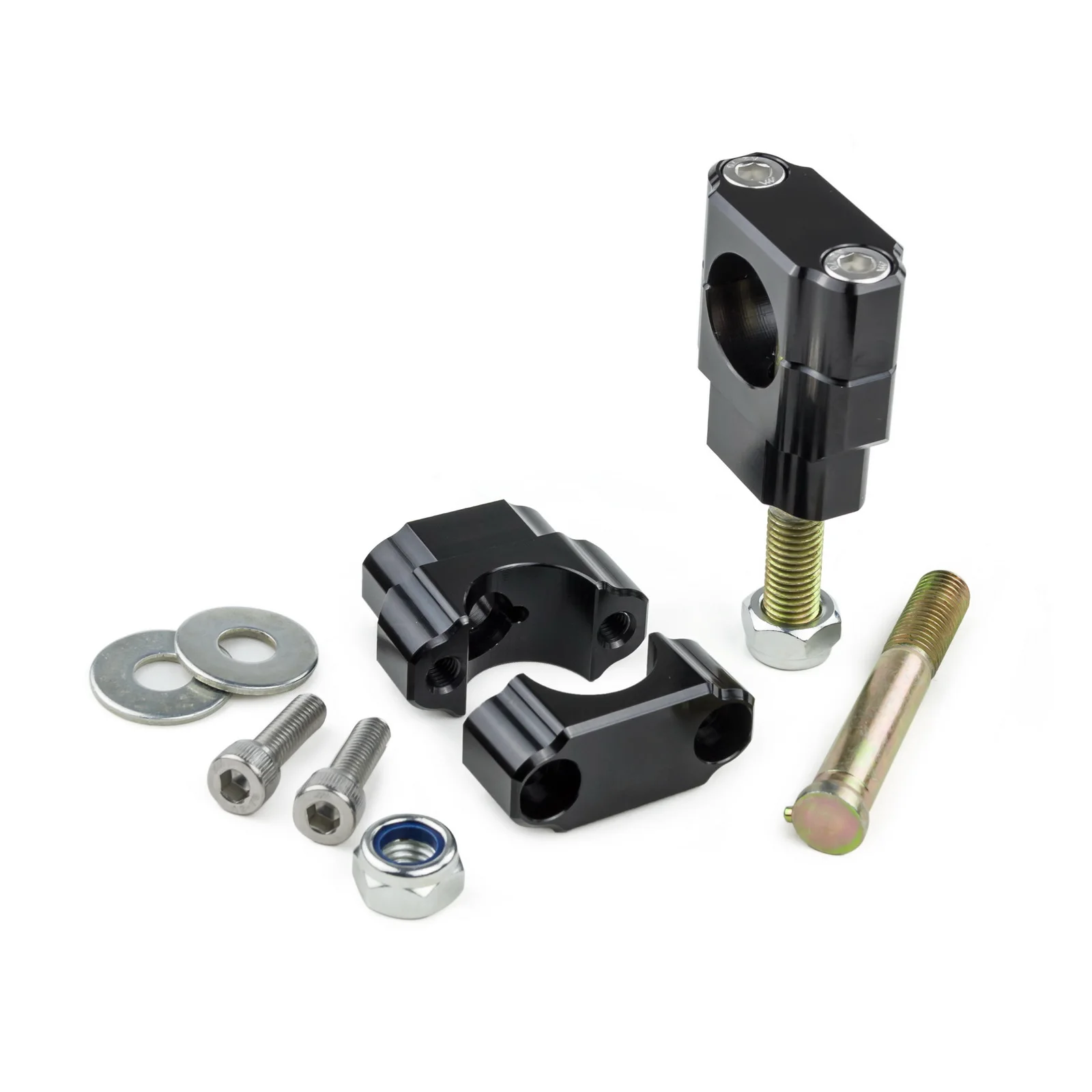 

1 1/8" 28mm Handlebar Riser Mount Fat Bar Clamp For Kawasaki KX250 2019-2020 KX250F 2004-2018 KX450 2019-2020 KX450F 2006-2018