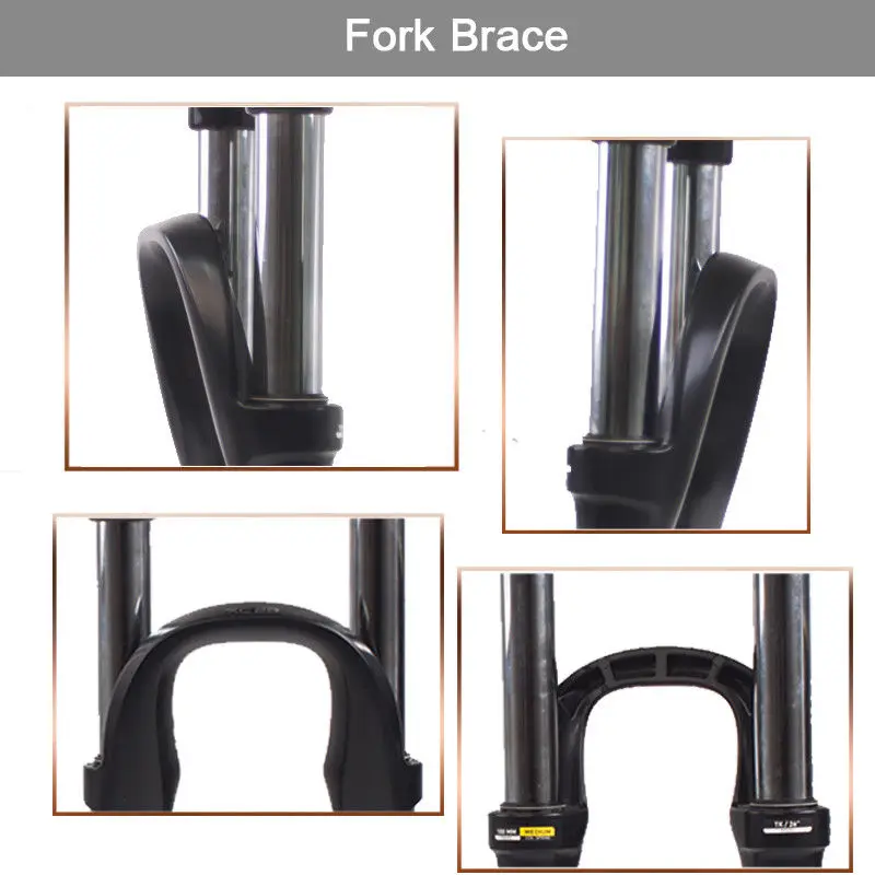 BOLANY MTB fork 26" 27.5''/29'' Crown Suspension Fork Air Straight/Tapered 1-1/8 Disc Brake Mountain Bike Forks Lightweight