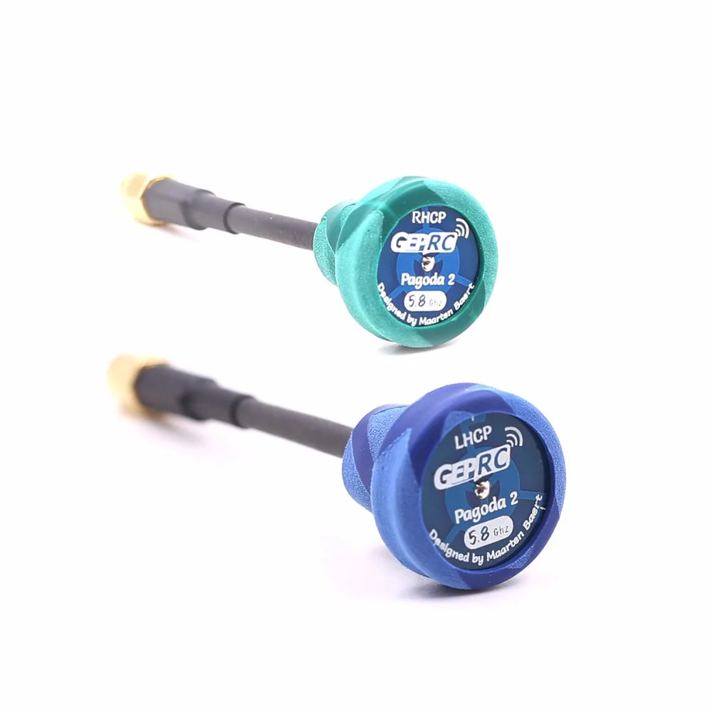 Geprc Pagoda 2 5.8 Г RHCP LHCP Антенны RP SMA На Основе Мартен Baert для FPV Drone Goggle Очки Quad dRONE|5.8g
