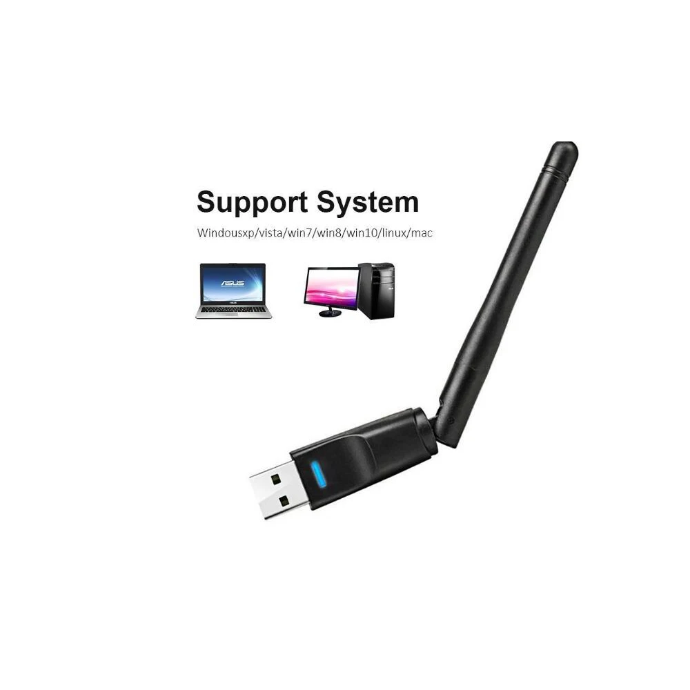 Внешний USB Wi Fi адаптер RT5370 для чипсета Nordic One Tvip410 Tvip412 Tvip415 Tvip605 TvipS300 Tvip530|v8 super|v8