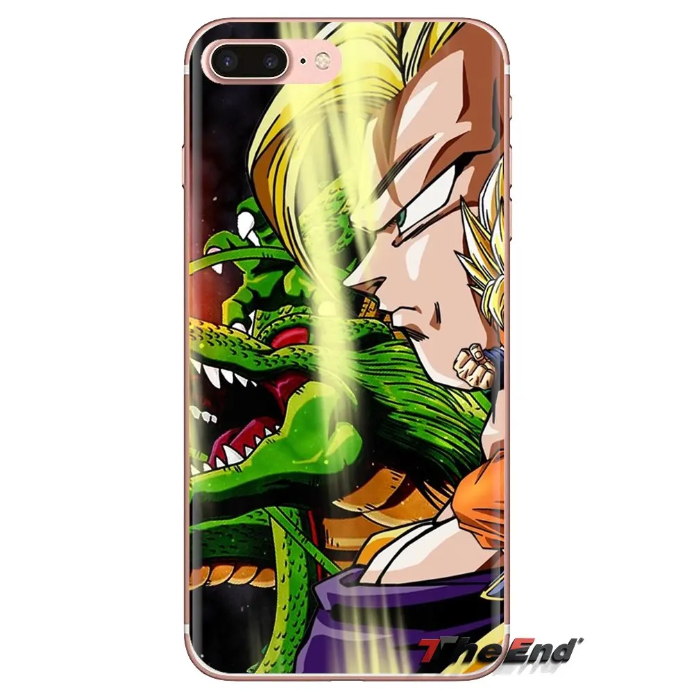 Dbz goku обои для HTC One U11 U12 X9 M7 M8 A9 M9 M10 E9 Plus Desire 630 530 626 628 816 820 830 мягкий прозрачный чехол |