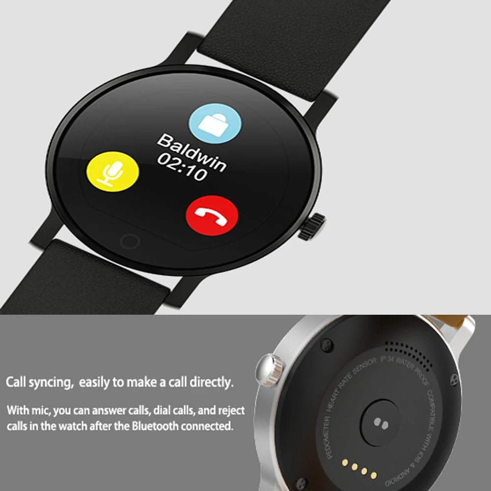 YINGTAI Смарт-часы Водонепроницаемый Фитнес трекер монитор сердечного ритма Smartwatch