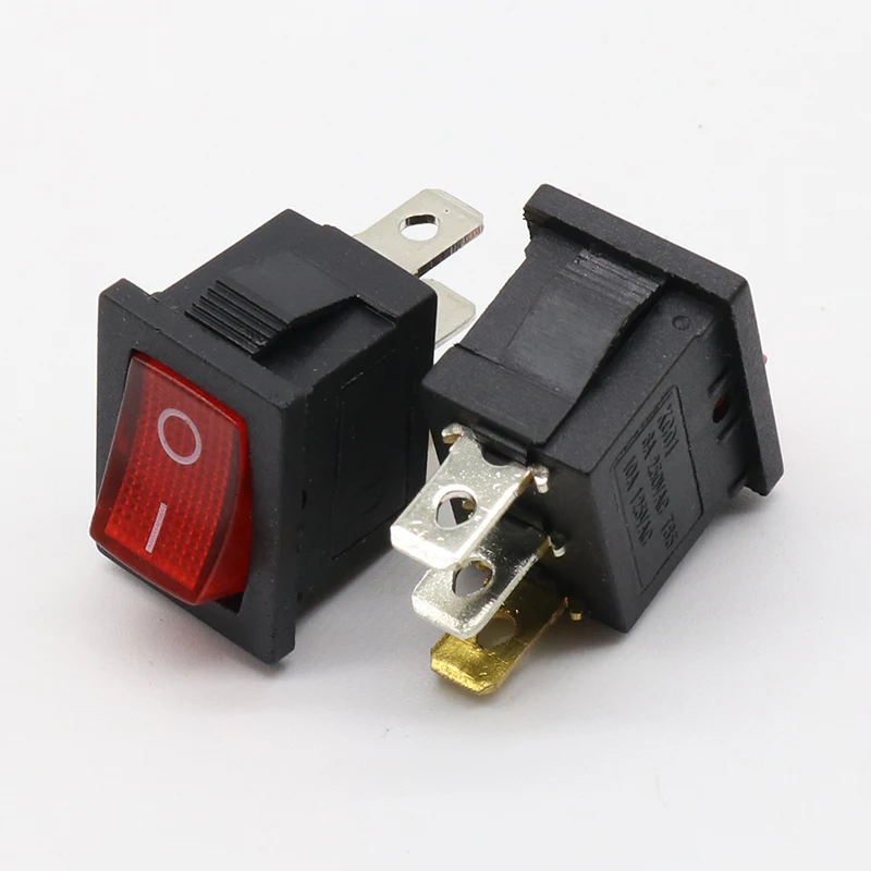 1 шт. мини 3 Pin Dashboard On Off Position кулисный переключатель с подсветкой Spst