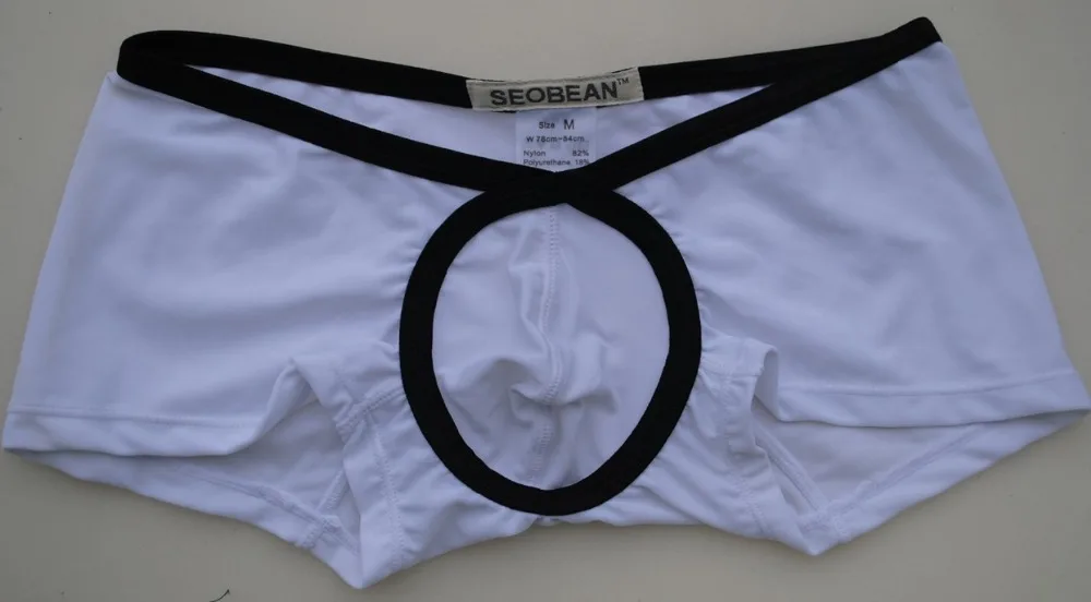 Мужские боксеры из 100% хлопка мужские шорты с низкой талией сексуальные нижнее