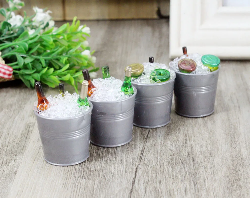 Креативное ведро для льда пивной холодильник бутылок магнит Забавный 3D