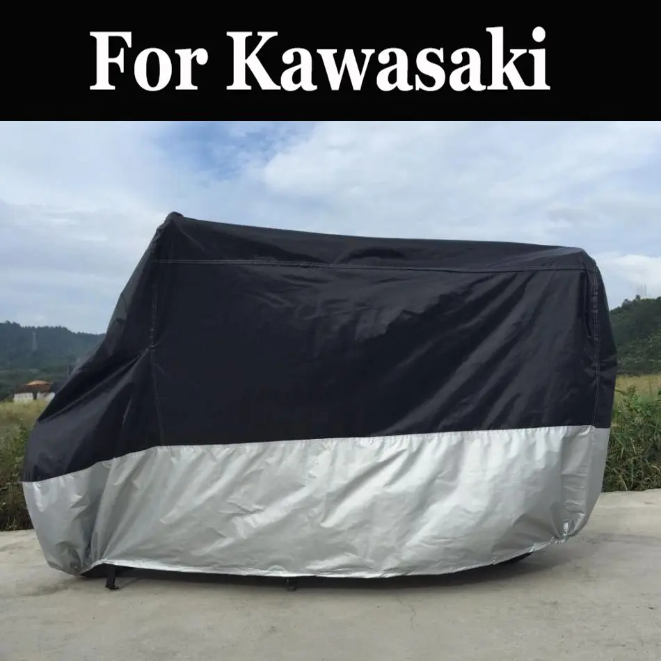 

Durable Waterproof Outdoor Motorcycle Cover Electric Bicycle Covers For Kawasaki En 500 400 Er Estrella Ex 400r 500 Fx400r