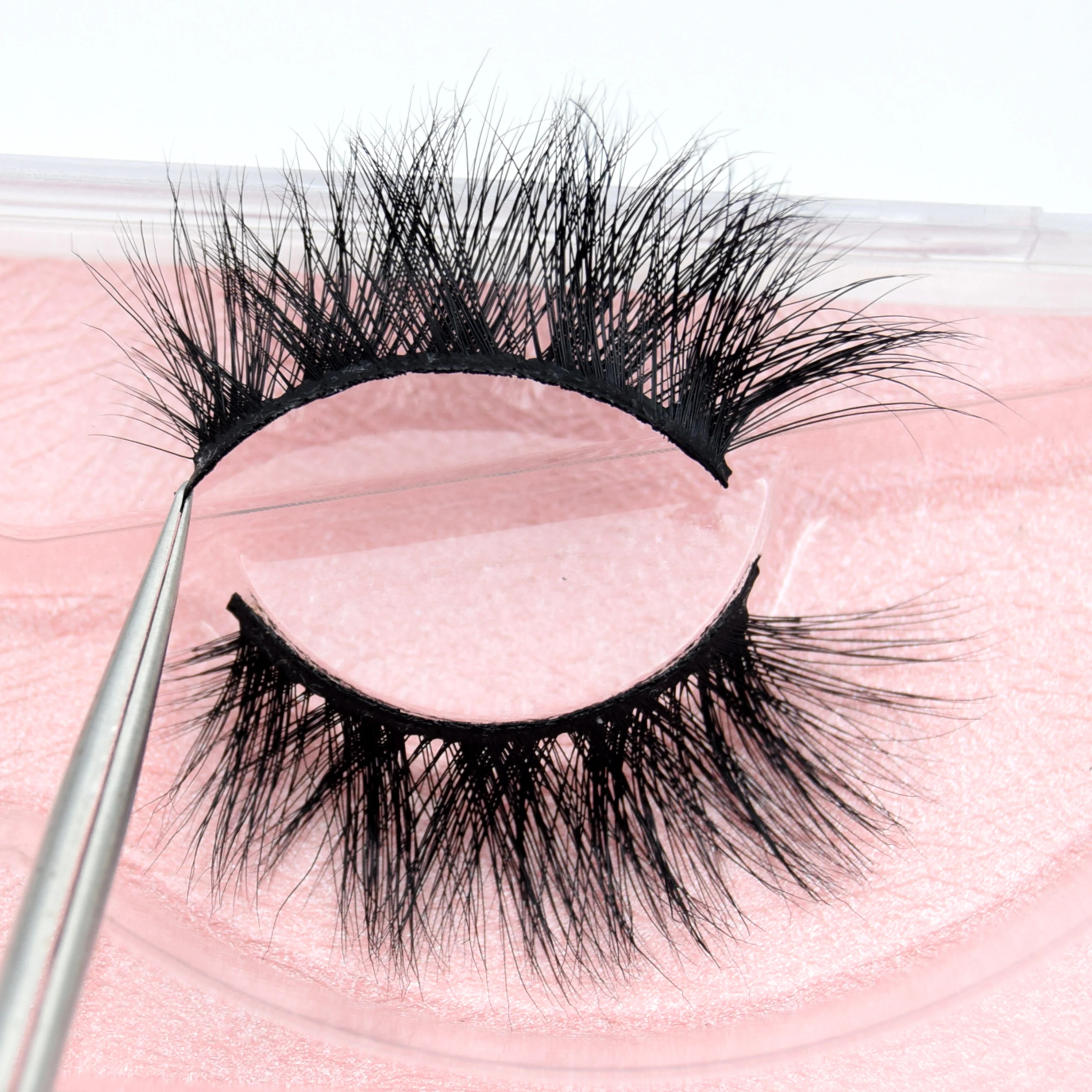 

Visofree eyelashes 3D mink eyelashes long lasting mink lashes natural dramatic volume eyelashes extension false eyelashes M29