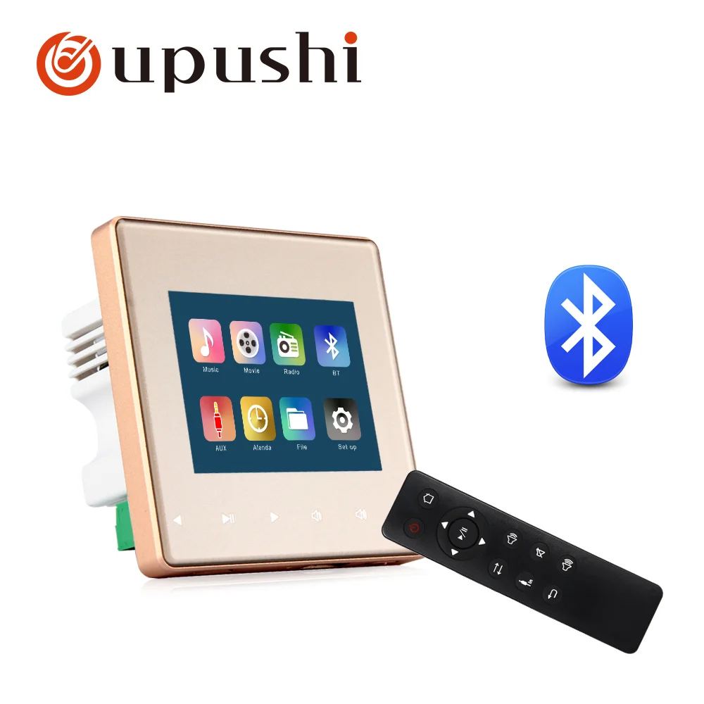 Настенный bluetooth-Контроллер oupushi аудиосистема для умного дома 2 8 дюйма 2*25 Вт
