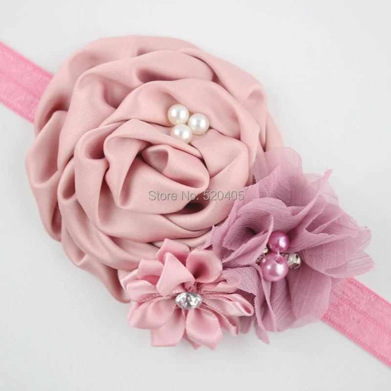 Розничная продажа 1 шт. детская комбинированная повязка на голову для девочек