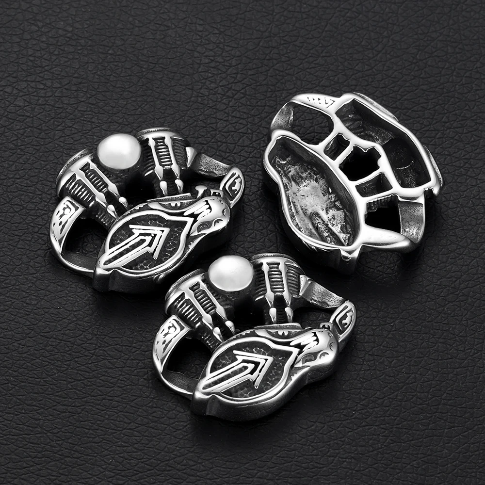 Stainless Steel Connectors Motorcycle Engine 1/1 Loop 7mm for DIY Punk Bracelet Making Findings Jewelry Connect Parts Supplies | Украшения