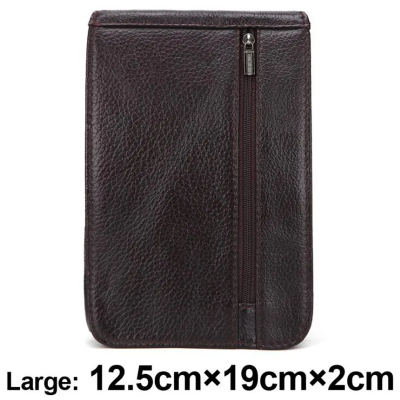 Мужской кошелек из вощеной натуральной кожи 2018 поясная сумка забавная мягкая