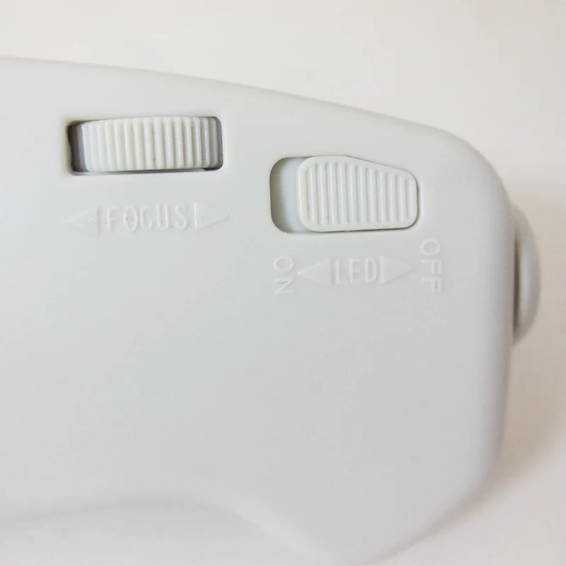 Карманная Лупа с большим увеличением 100X мини-микроскоп со шкалой для просмотра