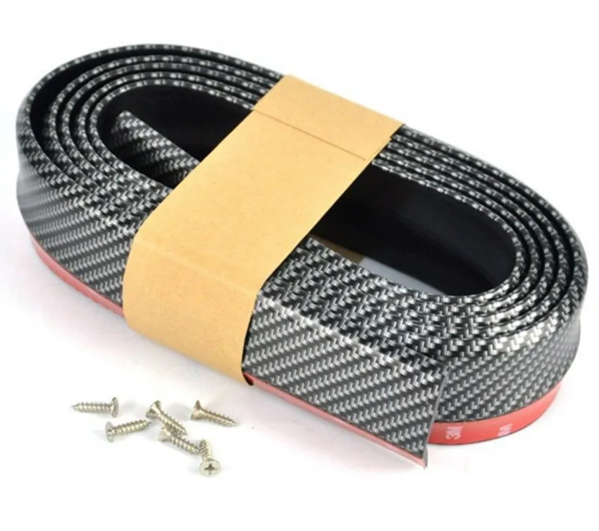 2 5 м углеродное волокно Стайлинг автомобиля полоски стикер набор для тела защита