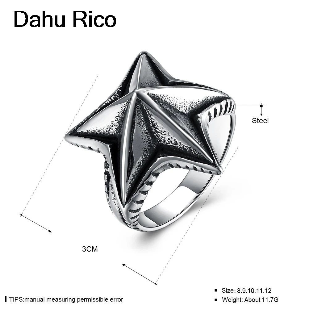 Морская звезда моды 2018 bague femme de marque luxe мужские кольца для женщин joyas Dahu Рико из
