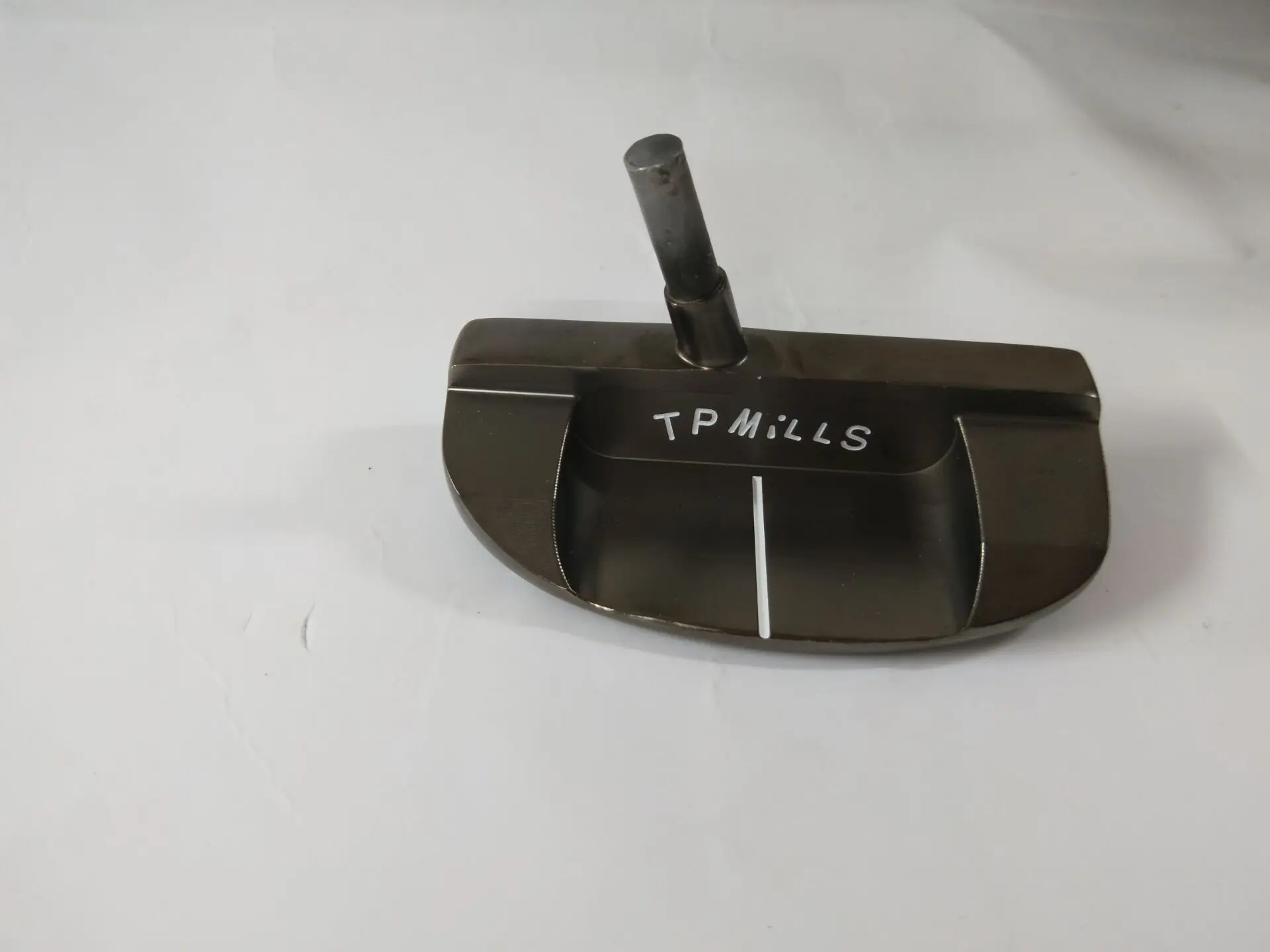 Гольф-клуб TP MILLS HAWKER TOURING Golf putter head черный цвет головки для гольфа без клюшек - Цвет: Белый