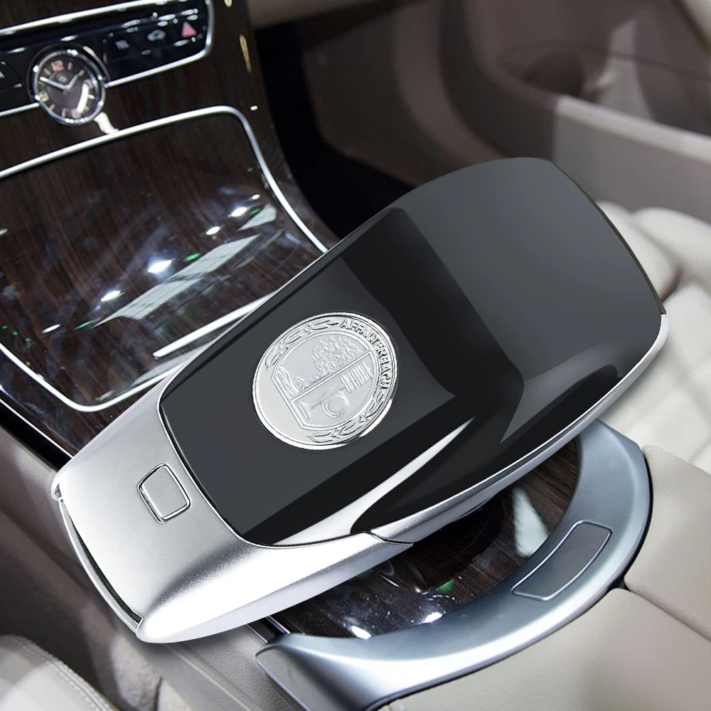 Reyann металлический значок яблони ключ крышка A2137660400 для Mercedes Benz S E g класс 2016 2018