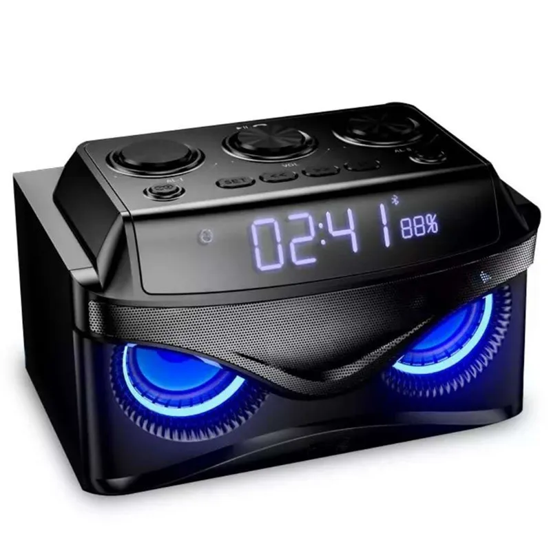 Bluetooth стереоколонка с функцией 2 1 FM радио TF карта U диск mp3 плеер портативный