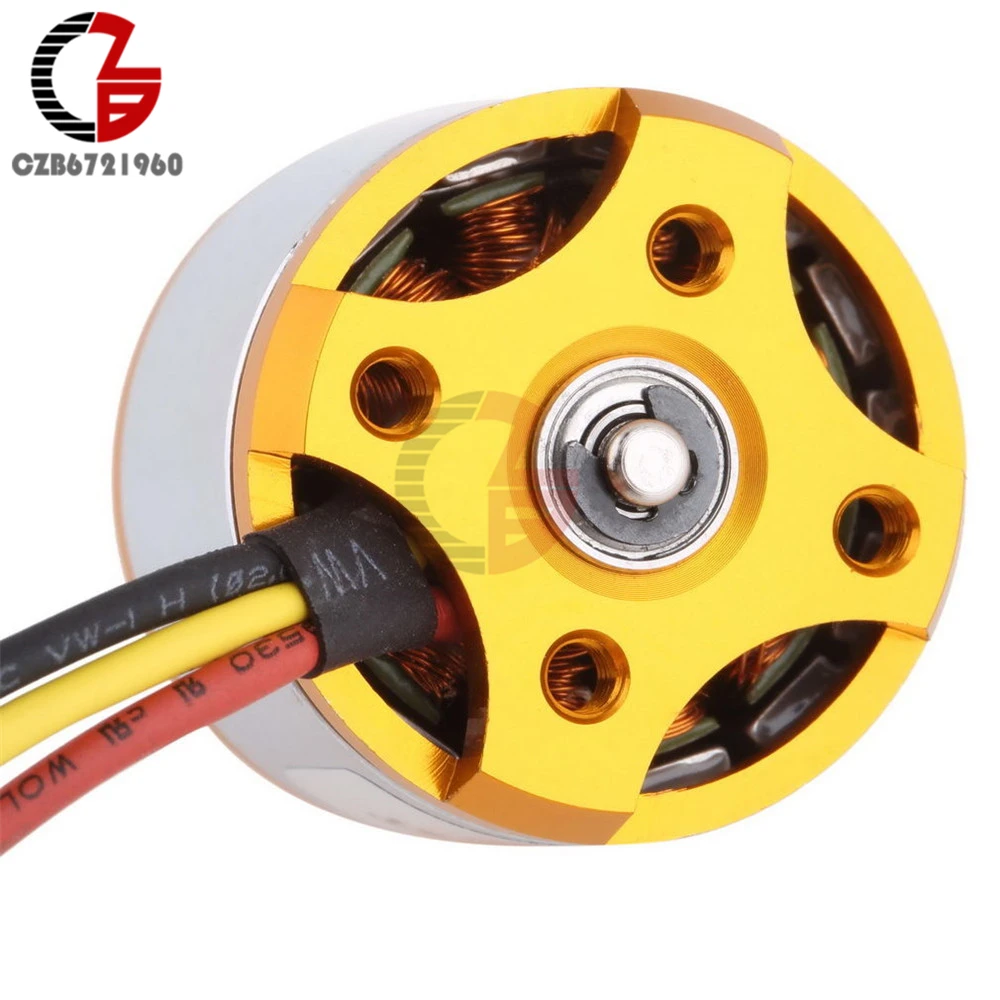 A2212 930Kv бесщеточный двигатель для радиоуправляемого самолета, квадрокоптера, вертолета, самолета, мультикоптера, бесщеточный двигатель DIY