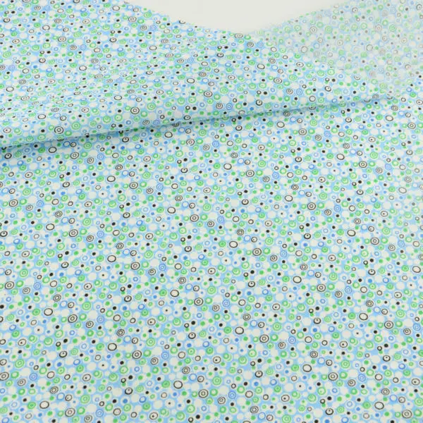 Ткань для кукольного скрапбукинга с круглыми дизайнами швейный домашний