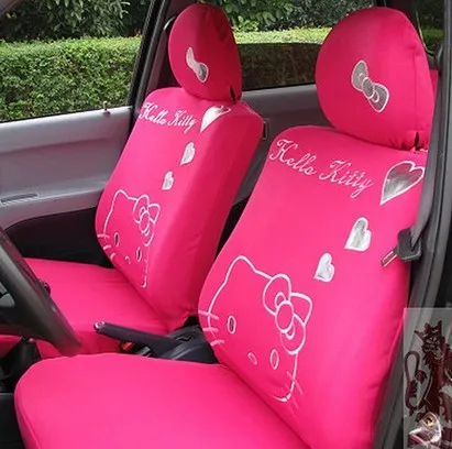 Женский универсальный чехол для автомобильных сидений с рисунком hello kitty девочек