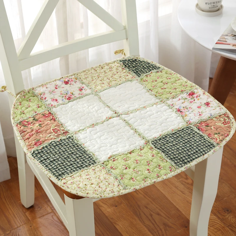 Тканевая Подушка на стул Всесезонная разноцветная для студентов домашний декор
