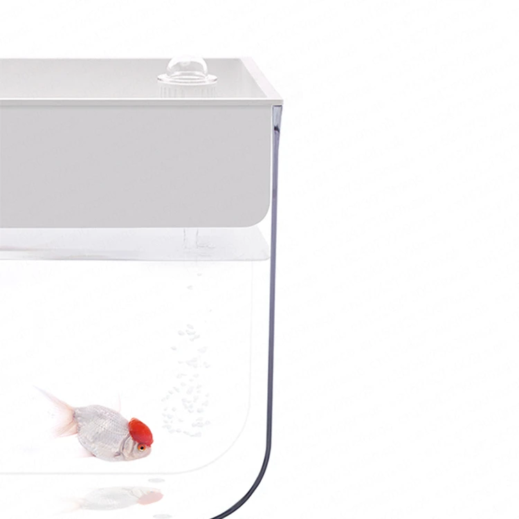 Ультрапрозрачная пластиковая аквариумная рыбка Betta, настольная аквариумная рыбка AquaView, экологический аквариум для украшения помещений