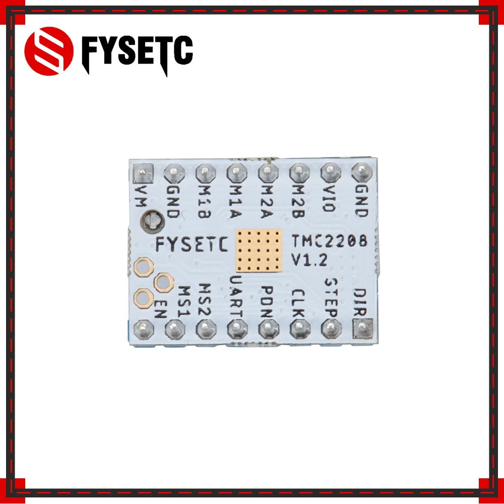 1 шт. бесшумный модуль драйвера шагового двигателя TMC2208 V1.2 Stepstick радиатор для