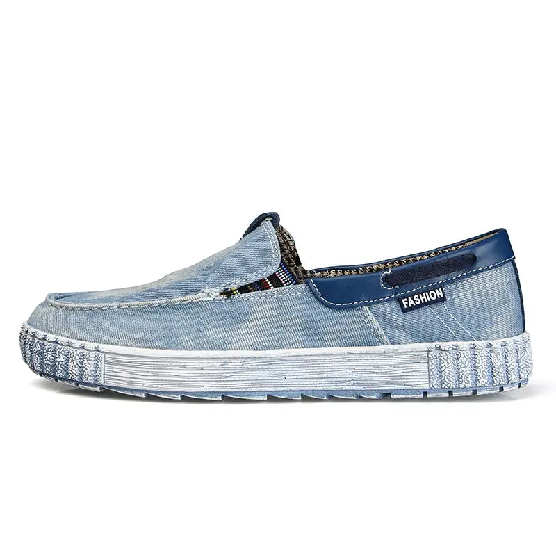 

MIUBU Men'S Canvas Shoes Plus Size Slip-On Men Shoes Breathable Casual Men Shoes Loafers Men Flats Zapatos Hombre