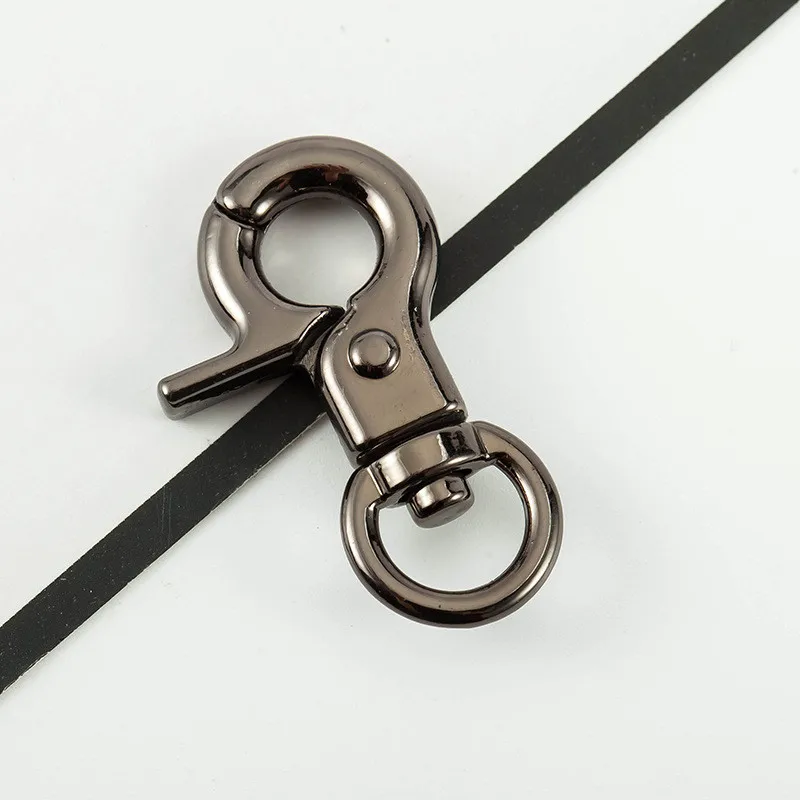 500pcs Bronze/Nickle Trigger Metal Swivel Clips Snap Hook 9mm Alloy Clasps DIY Dog Cat Leashes Bags Straps Accessories | Дом и сад
